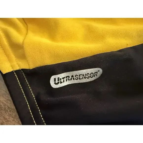 Pearl Izumi Mens Yellow Reflective 3/4 Zip Ultra Sensor Cycling Jersey Size L - Picture 7 of 10